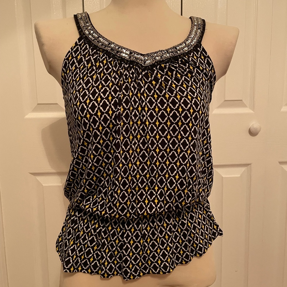 INC sleeveless top